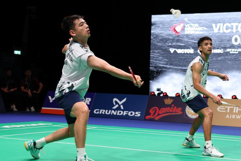 来西亚男双, 陈蔚强并不, 作为卫冕冠